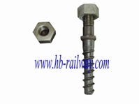 double end screw spike