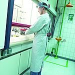Chemical protective clothing: frock Dupont Personnal Protection TYCHEM&Acirc;&reg;