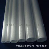 milky quartz tube