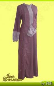 Jubah Soft Color 719