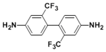 2, 2-bis(trifluoromethyl)-4, 4-diaminobiphenyl