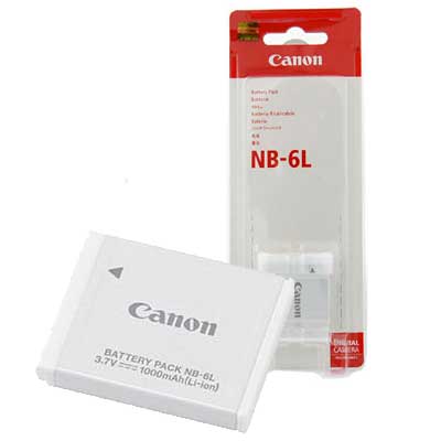 Battery/ Baterai Camera Digital CANON NB-6L,  Canon NB6L