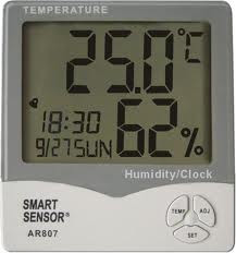 THERMOMETER AND HYGROMETER SMART SENSOR AR 807