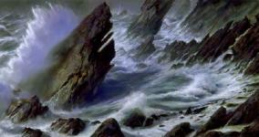 Handmade seascape oil paintings reproduction