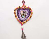 delicate heart-shaped pendent