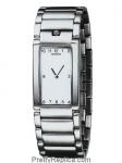 Movado Replica Watches Elliptica White Dial Stainless Steel TickWatches.com