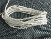 Ceramic fiber yarn