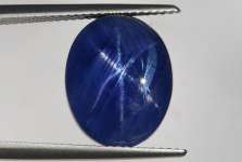 Batu Permata Royal Blue Safir Star No Heat ( BSS 041) = SOLD OUT / TERJUAL