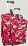 Set of 5 softside Trolley case luggage, size of 18' / 20’ / 24’ / 28’ / 32’ inches,