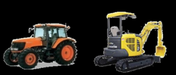 KUBOTA Tractor & KOMATSU Mini Excavator | ( TRAKTOR KUBOTA)