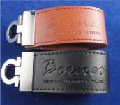 USB Leather Logo Borneo