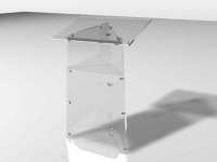 clear acrylci table