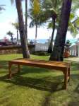 Backless Bench 3 Seater