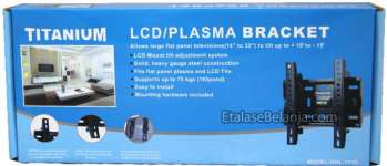 TV Bracket for LCD-LED-PLASMA TVs Bracket Wall &amp; Ceiling TITANIUM HDL-113D