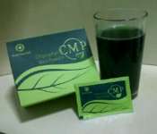 Chlorophyll Mint Powder Box and Sachet