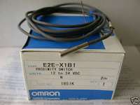 Jual Omron Proximity Switch 12 t0 24V DC Type E2E-X1B. Perusahaan kami mempunyai beberapa unit yang stock sebagai Repeat Order beberapa costomer yang kami Supply. Bapak/ Ibu membutuhkan barang,  untuk informasi harga dan status kondisi Barang,  Silahkan men