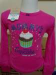 Carter' s Long-Sleeve Cupcake Tee