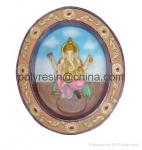 polyresin hindu god, hindu god plaque