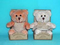 T10369 -5" Boy & Girl Sitting Bear