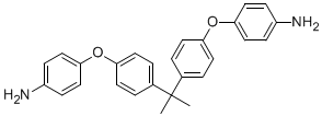 2,  2- Bis[ 4- ( 4- aminophenoxy) phenyl] propane
