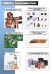 Consumable / spare part mesin wirecut dan edm