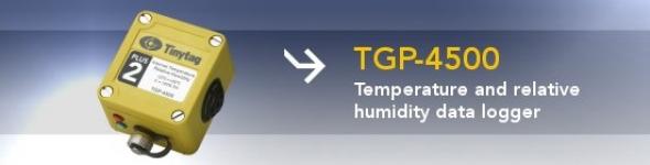 TINYTAG : Temperature Humidity Data Logger TGP-4500