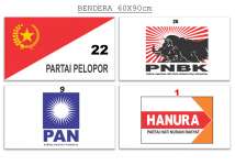 BENDERA PARTAI/ KANDIDAT PILKADA