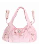 sell Ladys Pink Flower Fashion Bag 8460