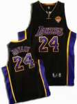 Los Angeles Lakers 24 Kobe Bryant Stitched Black Jersey 2010 Finals Jersey