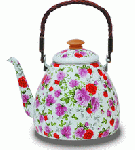 Enamel Teapot,  Enamel Kettle