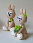 animal miniatur paper clay