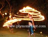 Fire dance ( Fire Hula Hop)