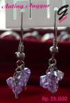 Anting Anggur ( kristal)