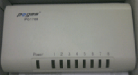 POGES PG1708: Switch 8 Port 10/ 100 Mbps