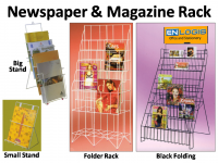 Newspaper & Magazine Stand ( Rak Koran & Majalah)