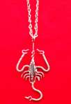 Hand Crafted Scorpian Pendant ( Plier Work)