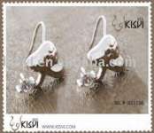925 fashion sterling earring with zircon W-AS1156
