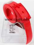 2011 fashion popular silicone belts,  plastic belts,  rubber belts