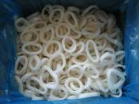 Frozen squid rings