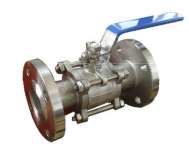 ANSI CLASS150/ DIN PN16/ 25/ 40 CARBON STEEL OR STAINLESS STEEL 3-PC BALL VALVE BOLTED CAP DESIGN