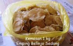 Emping Melinjo ukuran sedang