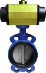 BUTTERFLY  VALVES  with  PNEUMATIC  ACTUATOR  ,  Cartridge Type