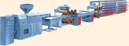 round yarn extrusion line