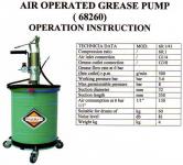 Air Operated Grease Pump / Sedot Vet " GHIBLI"