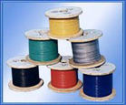 plastic-coated wire rope