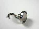 Pot magnet with hook 25 x 16mm