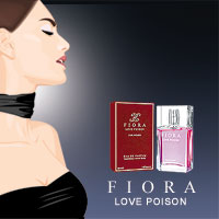 [Genuine brand perfume] FIORA Love Poiosn (For Women,  55ml)