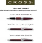 APOGEE TITAN RED METAL PEN / GIFTS / PROMOTION / SOUVENIRS