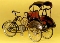 pedicab/ becak miniature/ miniatur becak/ becak/ becak/ becak/ miniatur logam/ ,  etal craft/ sepeda/ sepeda