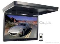 19 inch Fold Down - Roof Mount TFT LCD Monitor with IR